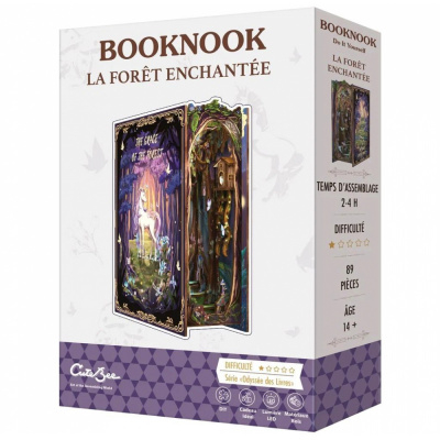 Puzzle R�flexion Booknook - Maquette - La For�t Enchant�e