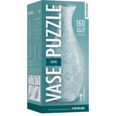 R�fl�xion  Vase puzzle - Lotus