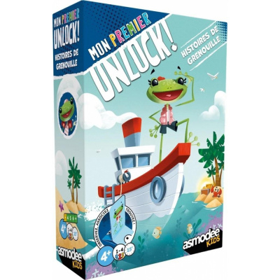Jeu de Cartes Unlock Mon Premier Unlock! : Histoires de Grenouille