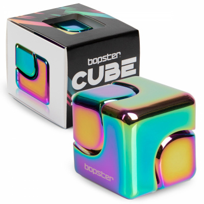   Bopster Cube Spinner � Multicoloured Metallic (Multicolore)