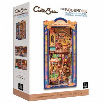 Puzzle R�flexion Booknook - Plaza de los muertos : La fete aux mille couleurs