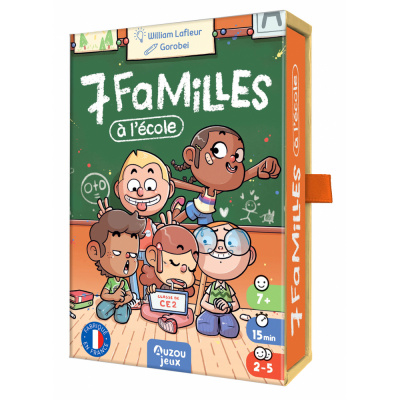 Jeu de Cartes Enfant Jeu de 7 familles -  A l'�cole