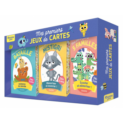 Jeu de Cartes Enfant Mes Premiers jeux de cartes