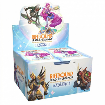 Boite de Boosters Fran�ais Riftbound Display de 24 Boosters - Radiance