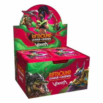 Boite de Boosters Fran�ais Riftbound Display de 24 Boosters - Vendetta