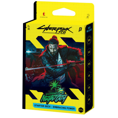 Deck de Demarrage Cyberpunk TCG Embracing Power (Version BETA)