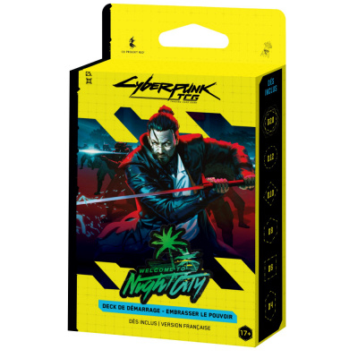 Deck de Demarrage Cyberpunk TCG Embrasser le Pouvoir