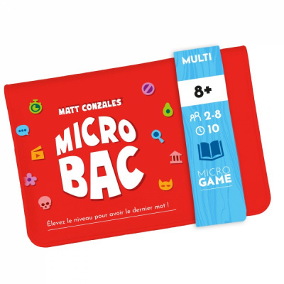 Jeu de Cartes Microgames Microgame - Micro Bac