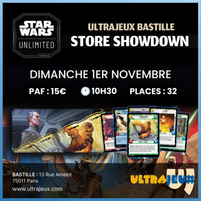 Tournoi Store Showdown - Mondes Natals - Dimanche 1er Novembre 2026 - 10h30 - Bastille