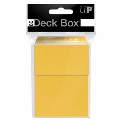 Deck Box et Rangement  Deck Box Ultrapro - Jaune