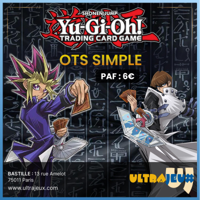 Ev�nements  Tournois/ev�nement Yu-gi-oh! (construit OTS)