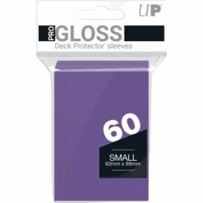 Protèges Cartes Format JAP  Sleeves Ultra-pro Mini Par 60 Violet (Purple)