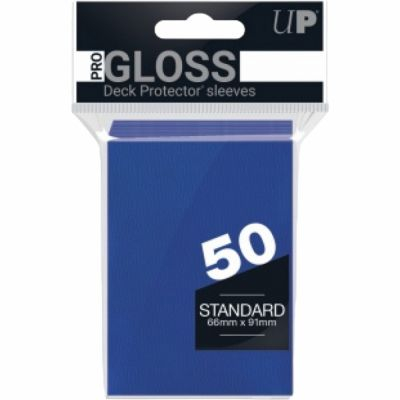 Protèges Cartes Standard  Sleeves Ultra-pro Standard Par 50 Bleu Foncé
