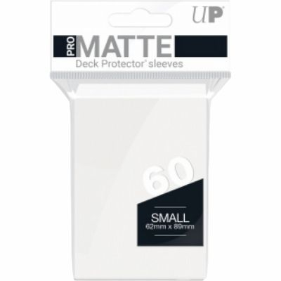 Protèges Cartes Format JAP  Sleeves Ultra-pro Mini Par 60 Blanc Matte