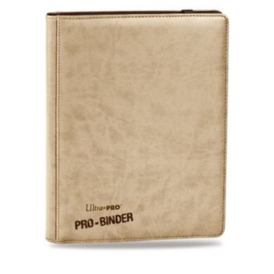 Portfolio  Premium Pro-binder - Simili Cuir Blanc -  360 Cases (20 Pages De 18)
