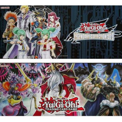 Tapis de Jeu Yu-Gi-Oh! LC5D - Plateau De Jeu Double Face - Hros De Yu-gi-oh 5d's & Ases Contre Esprit De La Terre