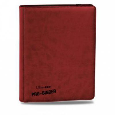 Portfolio  Premium Pro-binder - Simili Cuir Rouge -  360 Cases (20 Pages De 18)