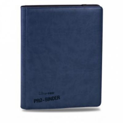 Portfolio  Premium Pro-binder - Simili Cuir Bleu Foncé -  360 Cases (20 Pages De 18)