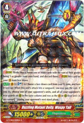 Dazzling Mutant Deity, Waspy Tail de l'dition G-TCB02 - The Genius Strategy