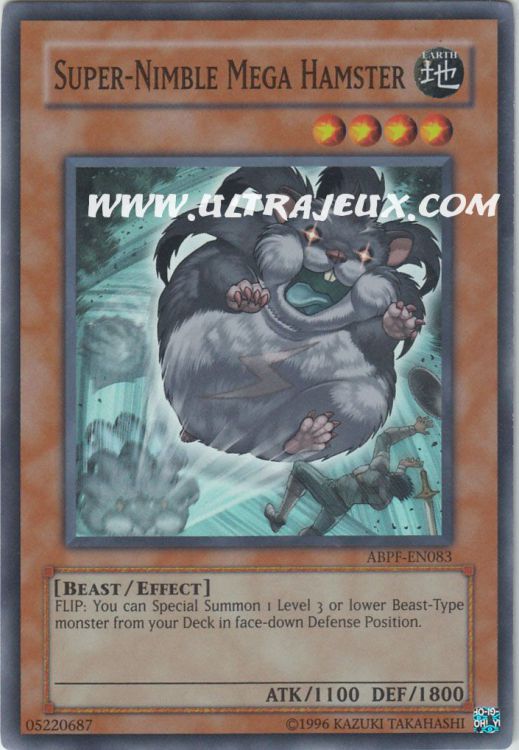 Super-nimble Mega Hamster de l'édition Absolute Powerforce Super-nimble Mega Hamster de l'édition Absolute Powerforce