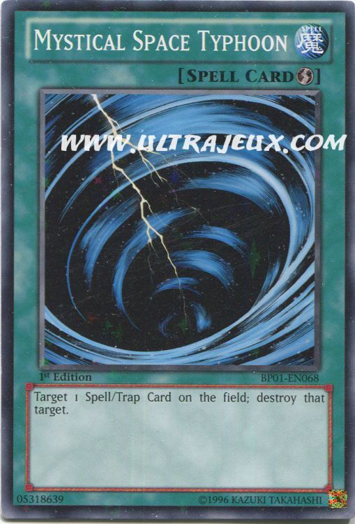 Yu-Gi-Oh! Carta Mystical Space Typhoon (BP01-EN068) - Comune - Battle Pack: Epic Dawn