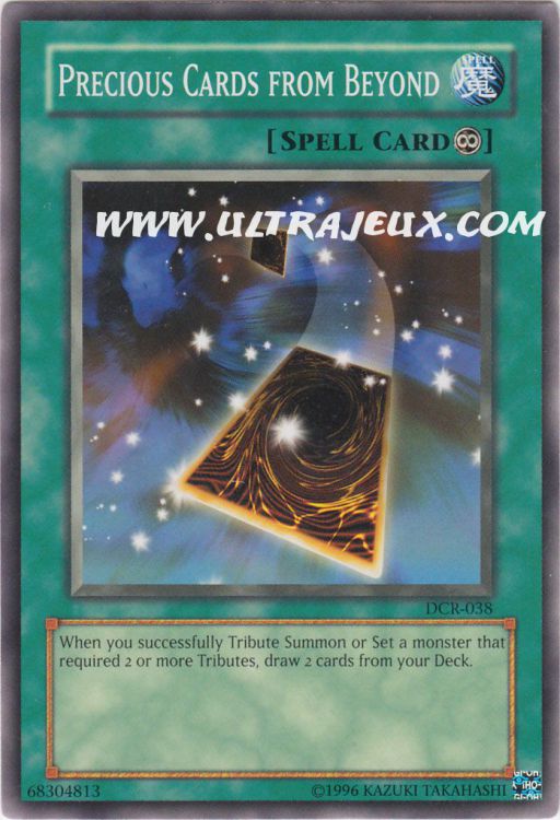 Precious Cards From Beyond Dcr 038 Carte Yu Gi Oh Cartes A L Unite Anglais Ultrajeux