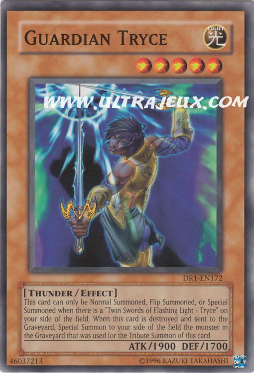 Guardian Tryce (DCR-010) - Carte Yu-Gi-Oh! Dark Crisis - Cartes à L'Un