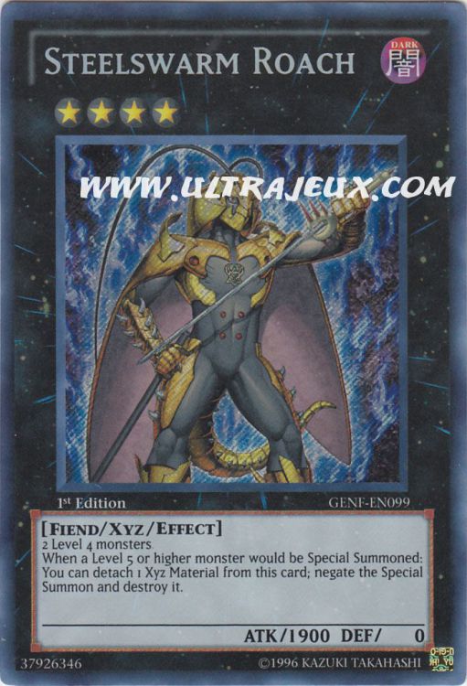Carte Yu-Gi-Oh! Numéro 34 : Terreur-Byte (UR) [GENF