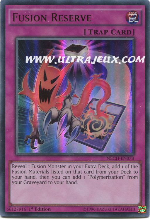 Fusion Reserve (NECH-EN078) [Carte Yu-Gi-Oh! Cartes à L'Unité Anglais