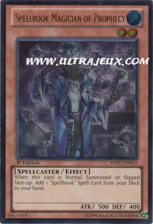 Spellbook Magician Of Prophecy (REDU-EN015-UL) - Carte Yu-Gi-Oh! Retur