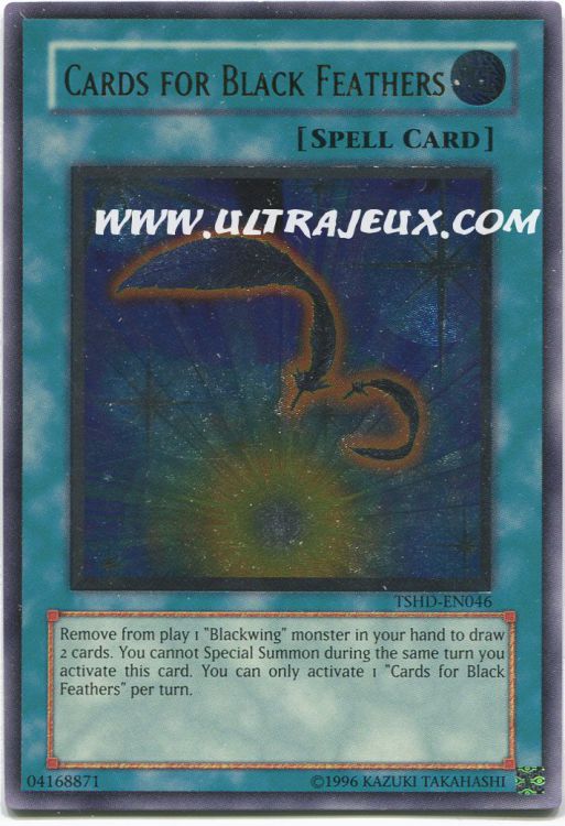 cards for black feathers yugioh Yugioh Card "Cards for Black Feathers" TSHD-KR046 Korean Ver Rare