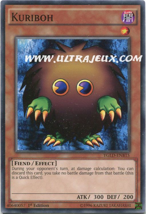 Yu-Gi-Oh! - Kuriboh (YGLD-ENB15) - Yugi's Legendary Decks - 1st