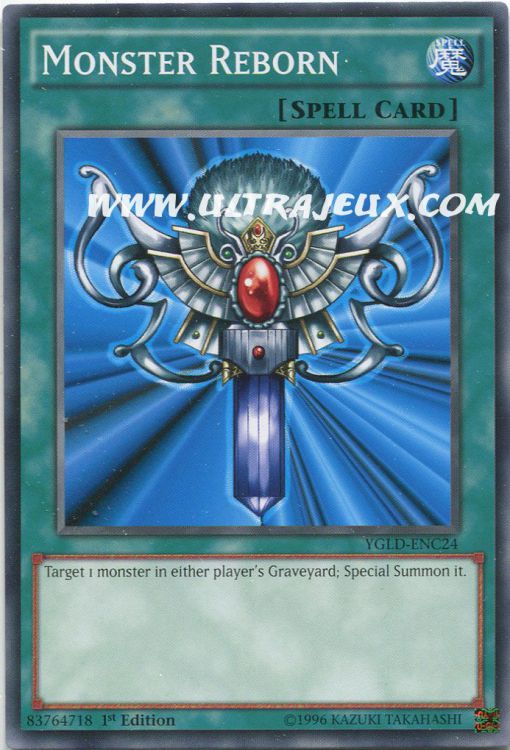 Monster Reborn (YGLDENC24) [Carte YuGiOh! Cartes à l'Unité Anglais