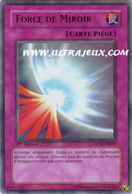  De Miroir DPYGFR027 Carte YuGiOh Cartes  lUnit Franais