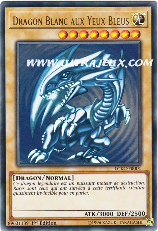 Dragon Blanc Aux Yeux Bleus SDBE-FR001 Ultra Rare Yu-Gi-Oh 