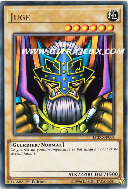 Juge (LCKC-FR004) [Carte Yu-Gi-Oh! Cartes à l'Unité Français] - UltraJeux