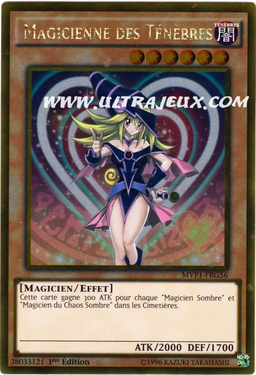 YuGiOh! Individual Cards Carte YU GI OH MAGICIENNE DES TENEBRES MVP1FR056