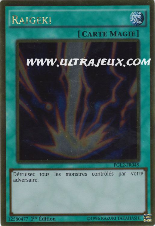 Carte à l'unité ou Set au Choix Edition SDCH en Version française Raigeki 