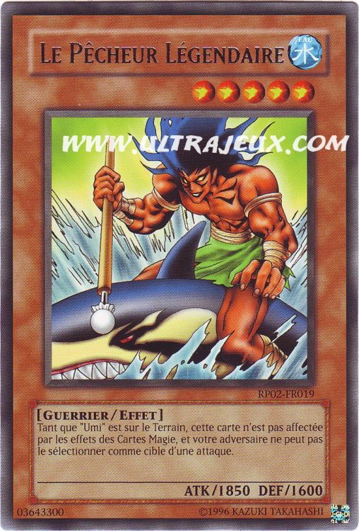 Le Pêcheur Légendaire (RP02FR019) [Carte YuGiOh! Cartes à l