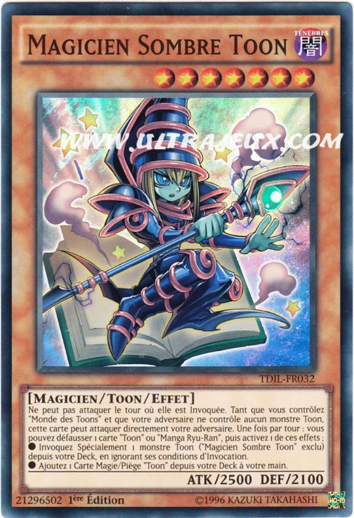 Carte YU-GI-OH YGLD-FRA03 Magicien Sombre 2ED Commune NEUF FR